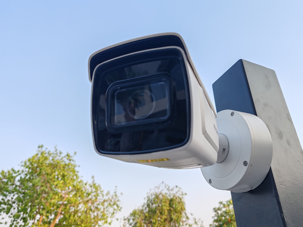 Camera viewing city