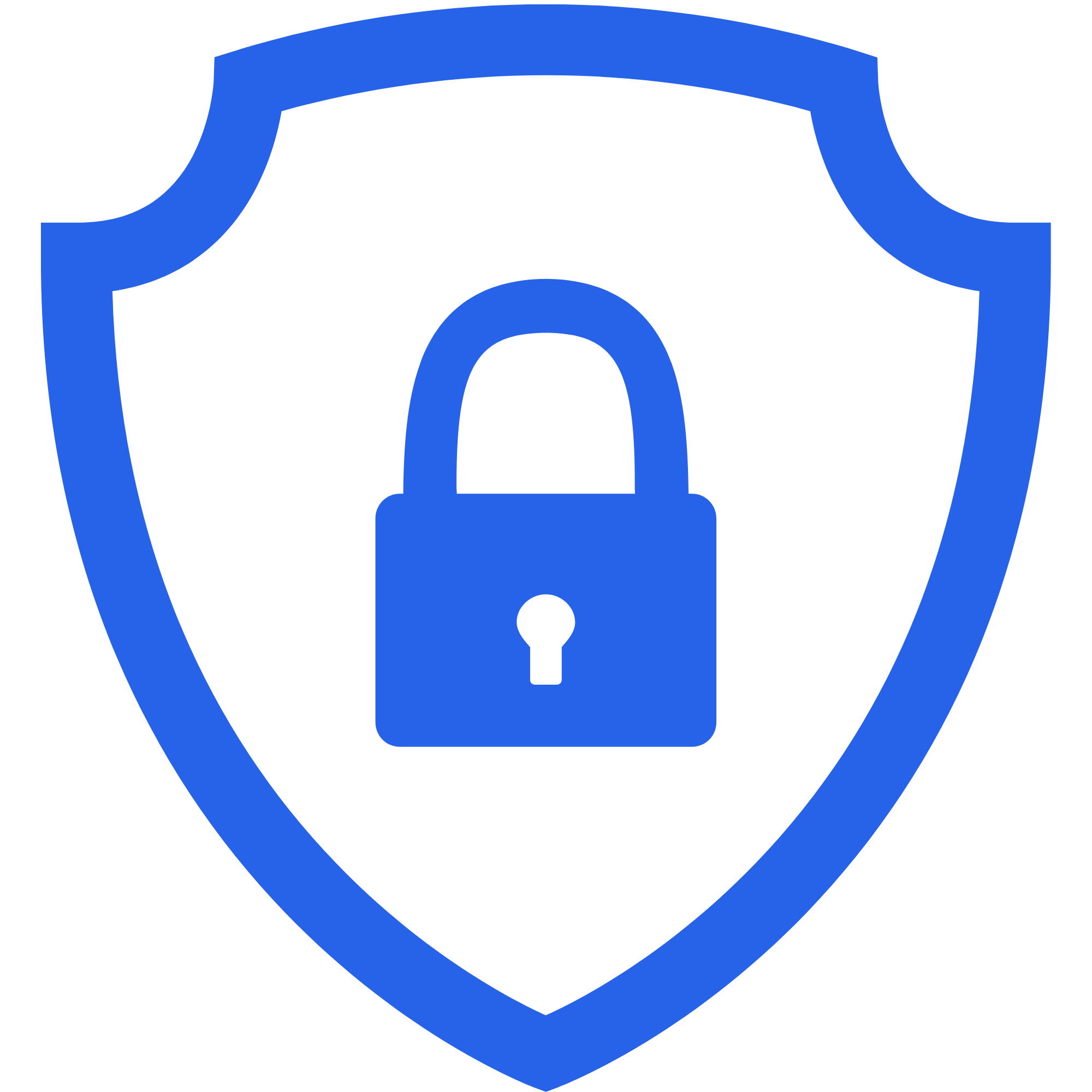 Shield and Padlock